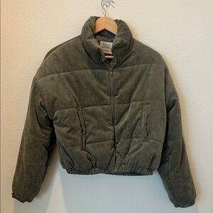 Ashley By 26 International Women's Green Puffer Jacket